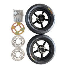 Load image into Gallery viewer, 12" Supermotos with Kenda Curve, Brake Rotors, Sprocket and Hardward
