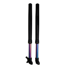 Load image into Gallery viewer, Tuttio Soleil 01 630mm Adjustable USD Front Forks | Rainbow Titanium
