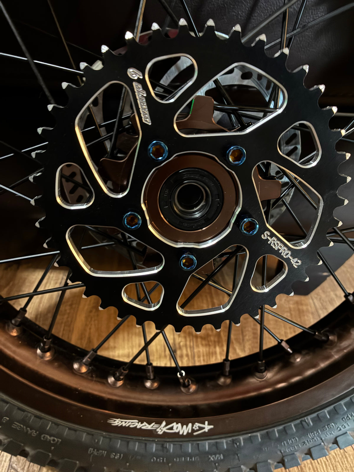 Titanium Sprocket Bolts