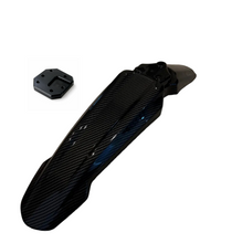 Load image into Gallery viewer, Carbon Surron-Style Front Fender for Tuttio Soleil 01 with adaptor
