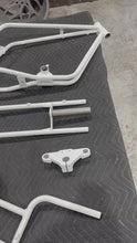 Load and play video in Gallery viewer, White powder coated Super73 Z1 frame
